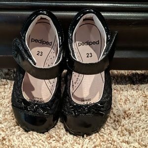 Pediped Black Dress Shoes